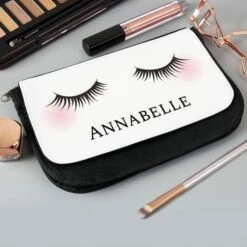 Personalised Eyelashes Make Up Bag 7 Personalised Eyelashes Make Up Bag -PERSONALISE STORE p081050 4