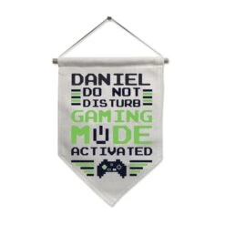 Personalised Gaming Mode Hanging Banner -PERSONALISE STORE p0810a07 4