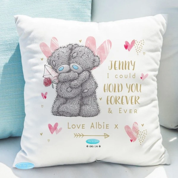 Personalised Me To You Hold You Forever Cushion 1 Personalised Me To You Hold You Forever Cushion