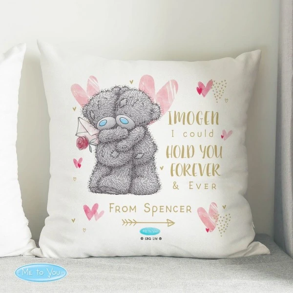 Personalised Me To You Hold You Forever Cushion 2 Personalised Me To You Hold You Forever Cushion - Image 2
