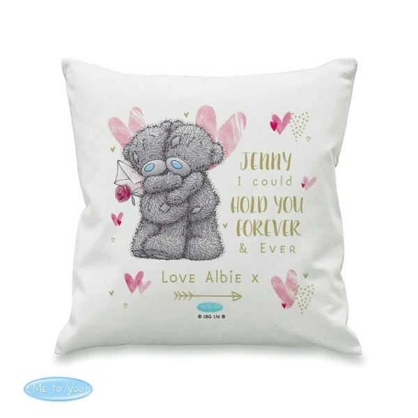 Personalised Me To You Hold You Forever Cushion 3 Personalised Me To You Hold You Forever Cushion - Image 3