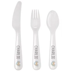 Personalised Animal Alphabet Plastic Cutlery -PERSONALISE STORE p0813b47 4