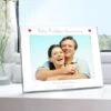 Personalised Silver 5x7 Ruby Anniversary Landscape Photo Frame