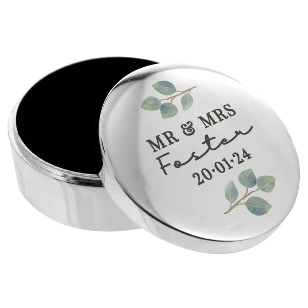 Personalised Botanical Ring Box 5 Personalised Botanical Ring Box - Image 5