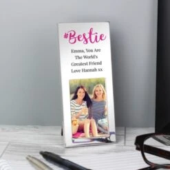 Personalised #Bestie 2x3 Photo Frame -PERSONALISE STORE p100476 2