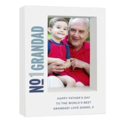 Personalised No.1 5x7 Box Photo Frame -PERSONALISE STORE p100478 4