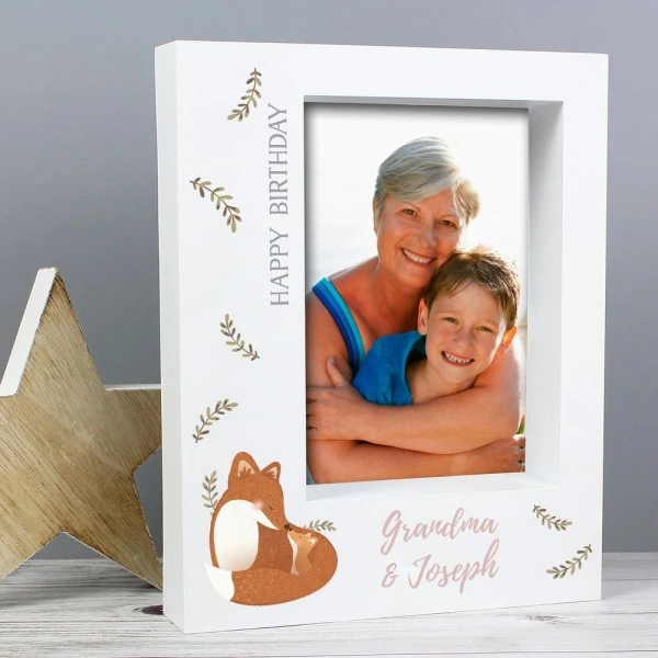 Personalised Mummy And Me Fox 5x7 Box Photo Frame 5 Personalised Mummy And Me Fox 5x7 Box Photo Frame - Image 5