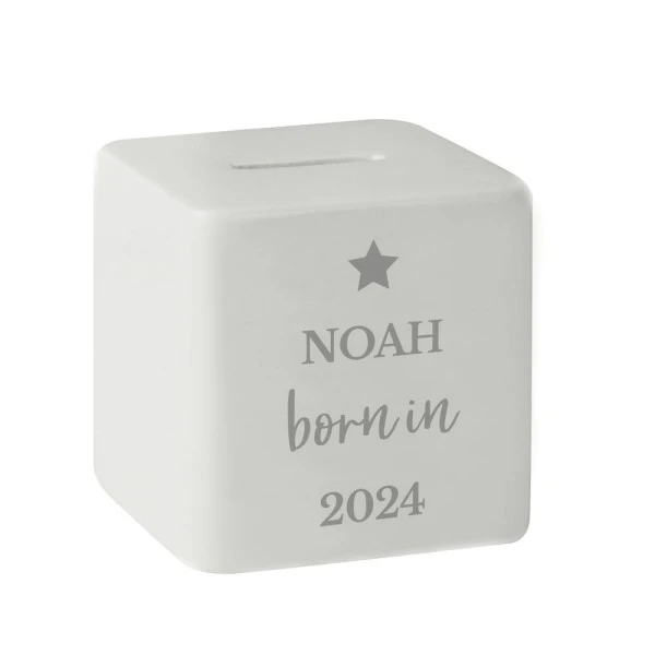 Personalised Born In Money Box 4 Personalised Born In Money Box - Image 4