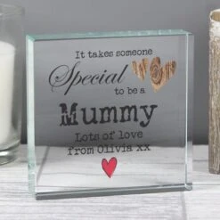 Personalised Someone Special Crystal Token