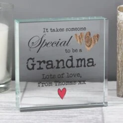 Personalised Someone Special Crystal Token -PERSONALISE STORE p1007a28 2