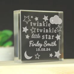 Personalised Twinkle Twinkle Crystal Token -PERSONALISE STORE p1007b64 2