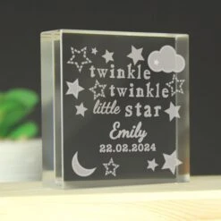 Personalised Twinkle Twinkle Crystal Token -PERSONALISE STORE p1007b64 3