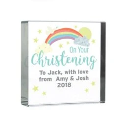 Personalised On Your Christening Crystal Token -PERSONALISE STORE p1007c73 3