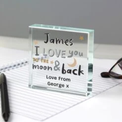 Personalised To The Moon And Back Crystal Token 6 Personalised To The Moon And Back Crystal Token -PERSONALISE STORE p1007d70 2