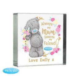 Personalised Me To You Forever My Friend Crystal Token 7 Personalised Me To You Forever My Friend Crystal Token -PERSONALISE STORE p1007e39 3