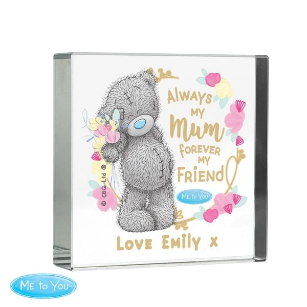 Personalised Me To You Forever My Friend Crystal Token 4 Personalised Me To You Forever My Friend Crystal Token - Image 4