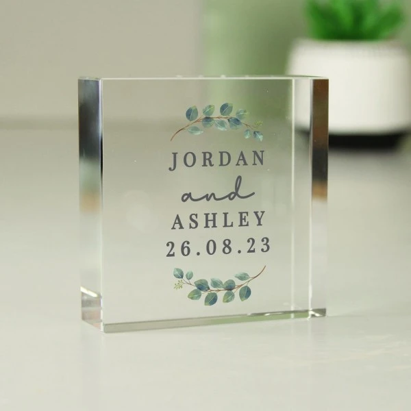 Personalised Botanical Crystal Token 4 Personalised Botanical Crystal Token - Image 4