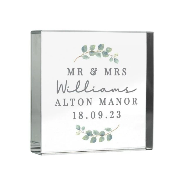 Personalised Botanical Crystal Token 5 Personalised Botanical Crystal Token - Image 5