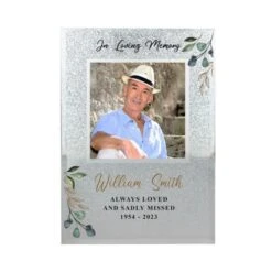 Personalised In Loving Memory 4x4 Glitter Frame 11 Personalised In Loving Memory 4x4 Glitter Frame -PERSONALISE STORE p1007e47 5