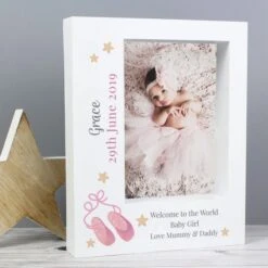 Personalised Swan Lake Ballet 5x7 Box Photo Frame -PERSONALISE STORE p100830 3