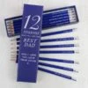 Personalised 12 Reasons Box And 12 Blue HB Pencils