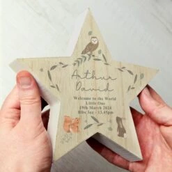 Personalised Woodland Animal Star Ornament 8 Personalised Woodland Animal Star Ornament -PERSONALISE STORE p1011g43 3