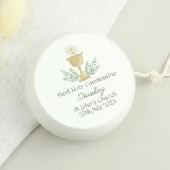 Personalised First Holy Communion Wooden Yoyo -PERSONALISE STORE p1011g65 3