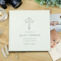 Personalised Silver Cross Square Photo Album -PERSONALISE STORE p101263 5