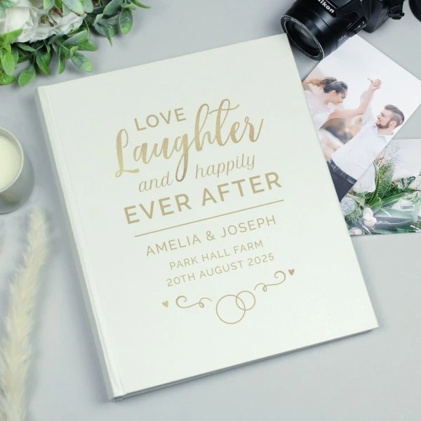 Personalised Happily Ever After Traditional Photo Album 1 Personalised Happily Ever After Traditional Photo Album