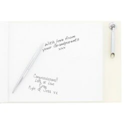 Personalised 40th Ruby Anniversary Hardback Guest Book & Pen -PERSONALISE STORE p1012a31 5