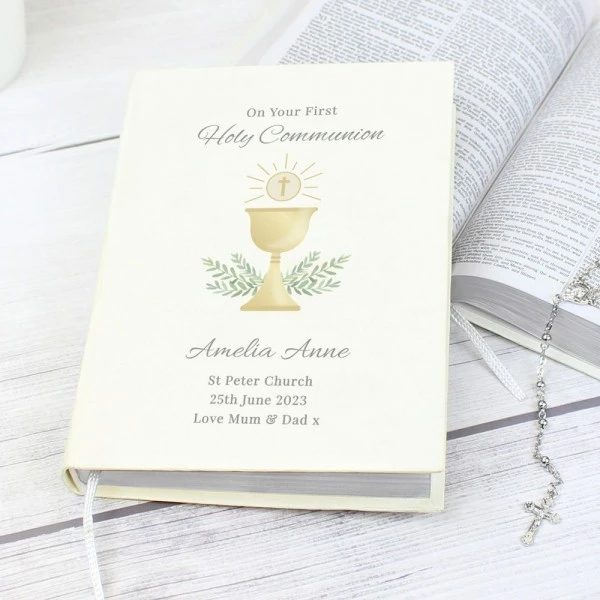 Personalised First Holy Communion Holy Bible - Eco-friendly 3 Personalised First Holy Communion Holy Bible - Eco-friendly - Image 3