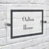 Personalised Slate Effect Acrylic House Sign