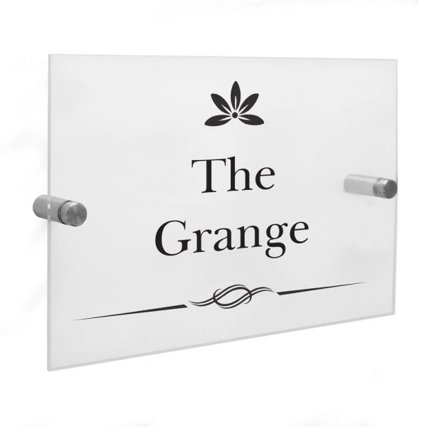 Personalised Decorative Swirl Acrylic House Sign 4 Personalised Decorative Swirl Acrylic House Sign - Image 4