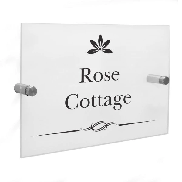 Personalised Decorative Swirl Acrylic House Sign 5 Personalised Decorative Swirl Acrylic House Sign - Image 5