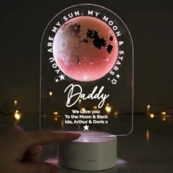 Personalised Sun Moon & Stars LED Colour Changing Night Light 9 Personalised Sun Moon & Stars LED Colour Changing Night Light -PERSONALISE STORE p101399 2