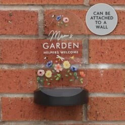 Personalised Flower Garden Outdoor Solar Light 14 Personalised Flower Garden Outdoor Solar Light -PERSONALISE STORE p1013a51 4