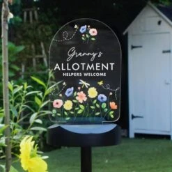 Personalised Flower Garden Outdoor Solar Light 18 Personalised Flower Garden Outdoor Solar Light -PERSONALISE STORE p1013a51 8