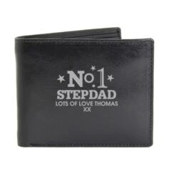 Personalised No.1 Leather Wallet -PERSONALISE STORE p1014a15 5