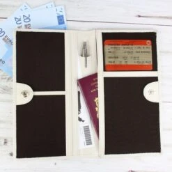 Personalised Any Message Travel Document Holder -PERSONALISE STORE p1014a36 3