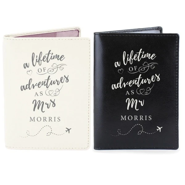 Personalised Lifetime Of Adventures Couples Passports 2 Personalised Lifetime Of Adventures Couples Passports - Image 2