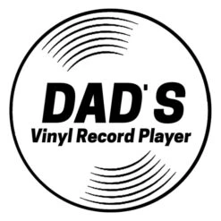 Personalised Camden Bluetooth Turntable With Bookshelf Speakers - Black - Record Sticker -PERSONALISE STORE personalised camden bluetooth turntable with bookshelf speakers black record sticker 06