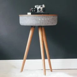 Tabblue Personalised Bluetooth Side Table With Surround Sound - Dark Wood - G&T Sticker 11 Tabblue Personalised Bluetooth Side Table With Surround Sound - Dark Wood - G&T Sticker -PERSONALISE STORE tabblue personalised bluetooth side table with surround sound dark wood 04 1